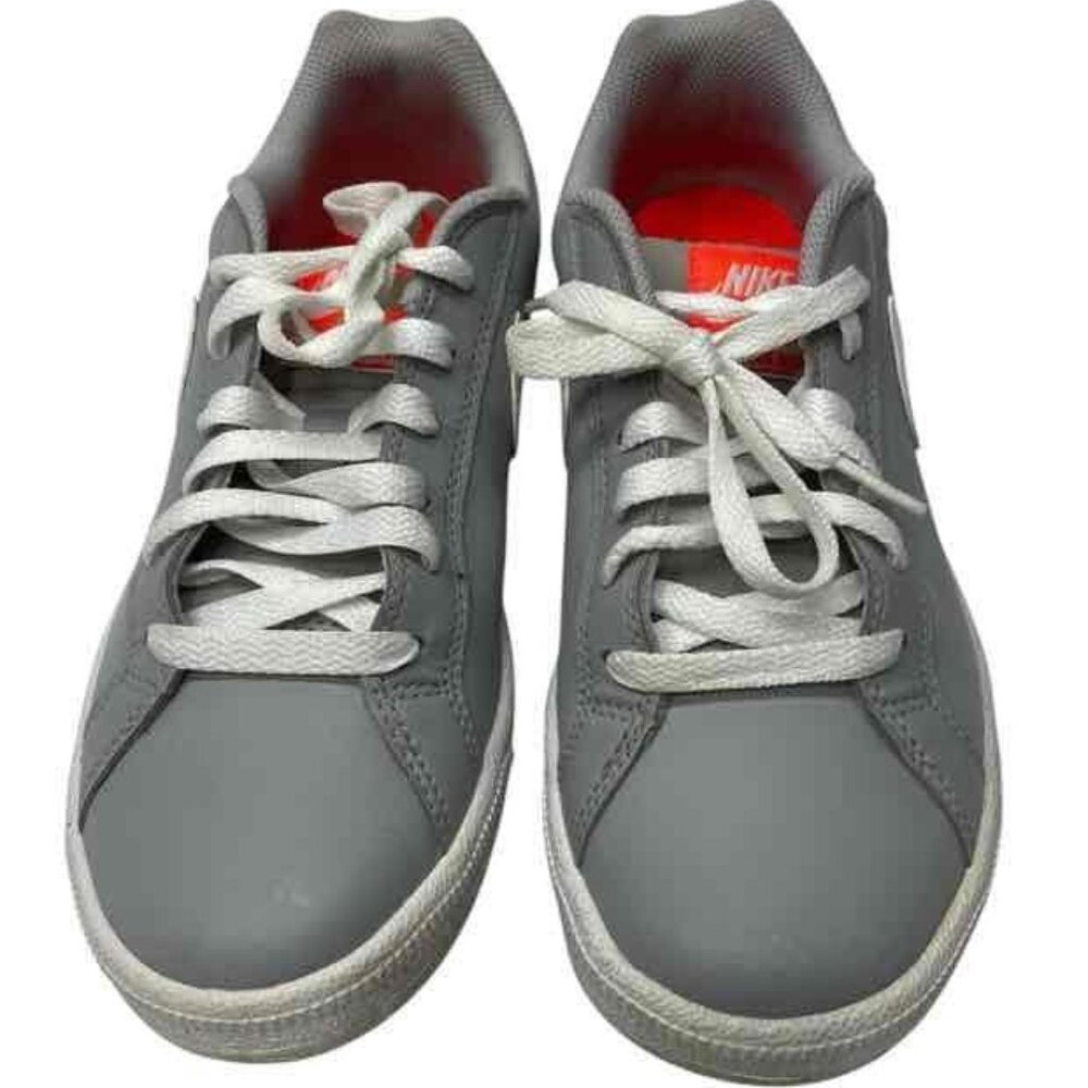 Womens Nike Court Majestic Grey/White Low Top Sneakers Size 8